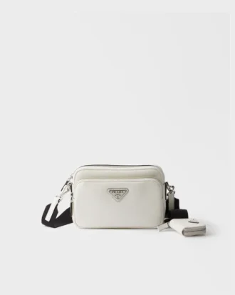 Bolso de hombro de piel Saffiano