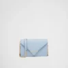 Bolso de hombro de piel Saffiano Bolso de hombro de piel Saffiano