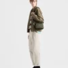 Bolso de hombro de piel Saffiano Bolso de hombro de piel Saffiano