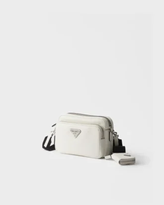 Bolso de hombro de piel Saffiano