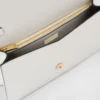 Bolso de hombro de piel Saffiano Bolso de hombro de piel Saffiano
