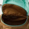 Bolso de hombro de Re-Nylon envejecido y cuero Bolso de hombro de Re-Nylon envejecido y cuero