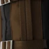 Bolso de hombro de Re-Nylon y cuero Bolso de hombro de Re-Nylon y cuero