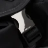 Bolso de hombro de Re-Nylon y cuero Bolso de hombro de Re-Nylon y cuero