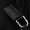 Bolso de hombro de Re-Nylon y cuero Bolso de hombro de Re-Nylon y cuero