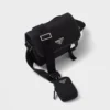 Bolso de hombro de Re-Nylon y piel Saffiano Bolso de hombro de Re-Nylon y piel Saffiano