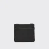 Bolso de hombro de Re-Nylon y piel Saffiano Bolso de hombro de Re-Nylon y piel Saffiano