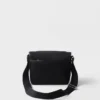 Bolso de hombro de Re-Nylon y piel Saffiano Bolso de hombro de Re-Nylon y piel Saffiano