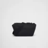 Bolso de hombro de Re-Nylon y piel Saffiano Bolso de hombro de Re-Nylon y piel Saffiano