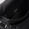 Bolso de hombro de Re-Nylon y piel Saffiano Bolso de hombro de Re-Nylon y piel Saffiano