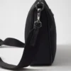 Bolso de hombro de Re-Nylon y piel Saffiano Bolso de hombro de Re-Nylon y piel Saffiano