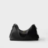 Bolso de hombro grande de cuero Prada Aimae Bolso de hombro grande de cuero Prada Aimae