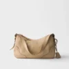 Bolso de hombro grande de cuero Prada Aimae Bolso de hombro grande de cuero Prada Aimae