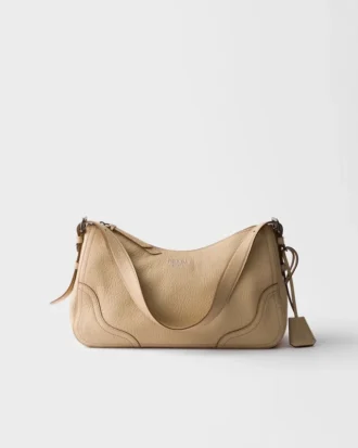 Bolso de hombro grande de cuero Prada Aimae