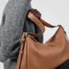 Bolso de hombro grande de cuero Prada Aimae Bolso de hombro grande de cuero Prada Aimae
