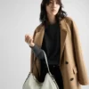 Bolso de hombro grande de cuero Prada Aimae Bolso de hombro grande de cuero Prada Aimae