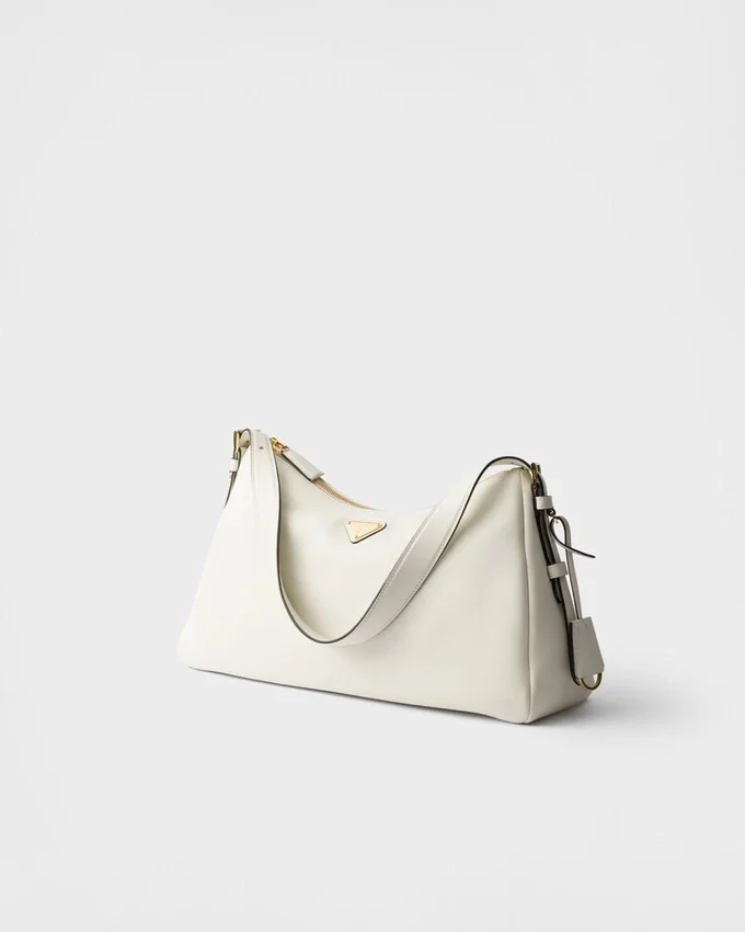 Bolso de hombro grande de cuero Prada Aimae Bolso de hombro grande de cuero Prada Aimae