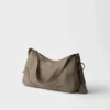 Bolso de hombro grande de cuero Prada Aimae Bolso de hombro grande de cuero Prada Aimae