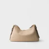 Bolso de hombro grande de cuero Prada Aimae Bolso de hombro grande de cuero Prada Aimae