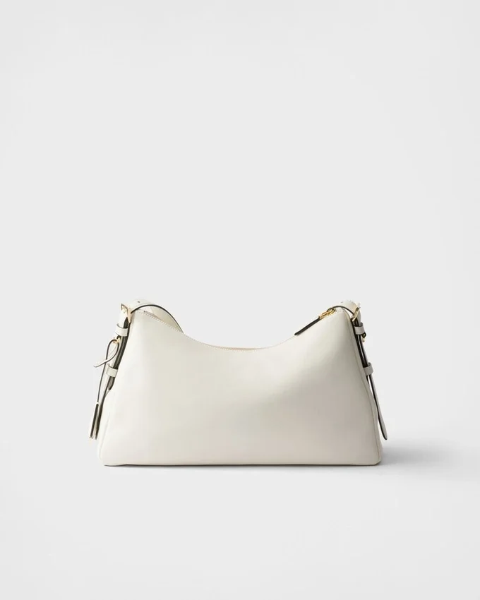 Bolso de hombro grande de cuero Prada Aimae Bolso de hombro grande de cuero Prada Aimae