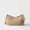 Bolso de hombro grande de cuero Prada Aimae Bolso de hombro grande de cuero Prada Aimae