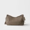 Bolso de hombro grande de cuero Prada Aimae Bolso de hombro grande de cuero Prada Aimae