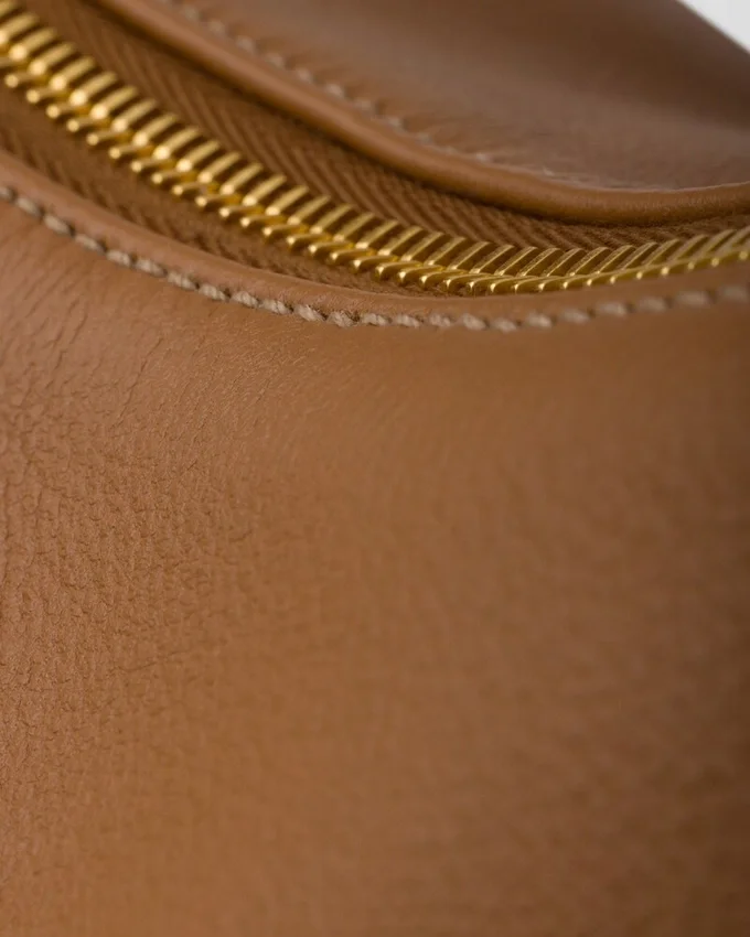Bolso de hombro grande de cuero Prada Aimae Bolso de hombro grande de cuero Prada Aimae