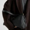 Bolso de hombro grande de cuero Prada Aimae Bolso de hombro grande de cuero Prada Aimae