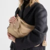 Bolso de hombro grande de cuero Prada Aimae Bolso de hombro grande de cuero Prada Aimae