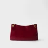 Bolso de hombro grande de cuero Prada Etude Bolso de hombro grande de cuero Prada Etude