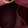 Bolso de hombro grande de cuero Prada Etude Bolso de hombro grande de cuero Prada Etude