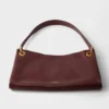 Bolso de hombro grande de cuero Prada Etude Bolso de hombro grande de cuero Prada Etude