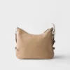 Bolso de hombro grande de cuero Prada Fold Bolso de hombro grande de cuero Prada Fold