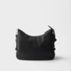 Bolso de hombro grande de cuero Prada Fold Bolso de hombro grande de cuero Prada Fold
