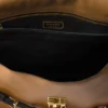 Bolso de hombro grande de cuero Prada Soft Sound con dijes Bolso de hombro grande de cuero Prada Soft Sound con dijes