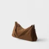 Bolso de hombro grande de piel de nubuck Prada Aimae Bolso de hombro grande de piel de nubuck Prada Aimae