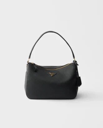 Bolso de hombro mediano de cuero