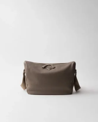 Bolso de hombro mediano de cuero