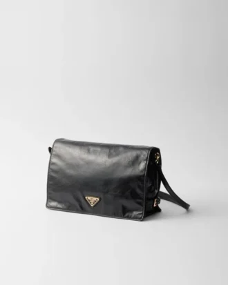 Bolso de hombro mediano de cuero