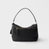 Bolso de hombro mediano de cuero Bolso de hombro mediano de cuero
