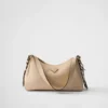 Bolso de hombro mediano de cuero Prada Aimae Bolso de hombro mediano de cuero Prada Aimae