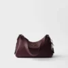 Bolso de hombro mediano de cuero Prada Aimae Bolso de hombro mediano de cuero Prada Aimae