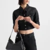 Bolso de hombro mediano de cuero Prada Aimae Bolso de hombro mediano de cuero Prada Aimae