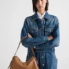 Bolso de hombro mediano de cuero Prada Aimae Bolso de hombro mediano de cuero Prada Aimae
