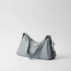 Bolso de hombro mediano de cuero Prada Aimae Bolso de hombro mediano de cuero Prada Aimae