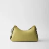 Bolso de hombro mediano de cuero Prada Aimae Bolso de hombro mediano de cuero Prada Aimae