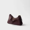 Bolso de hombro mediano de cuero Prada Aimae Bolso de hombro mediano de cuero Prada Aimae