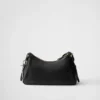 Bolso de hombro mediano de cuero Prada Aimae Bolso de hombro mediano de cuero Prada Aimae