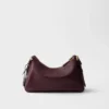 Bolso de hombro mediano de cuero Prada Aimae Bolso de hombro mediano de cuero Prada Aimae