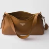 Bolso de hombro mediano de cuero Prada Aimae Bolso de hombro mediano de cuero Prada Aimae